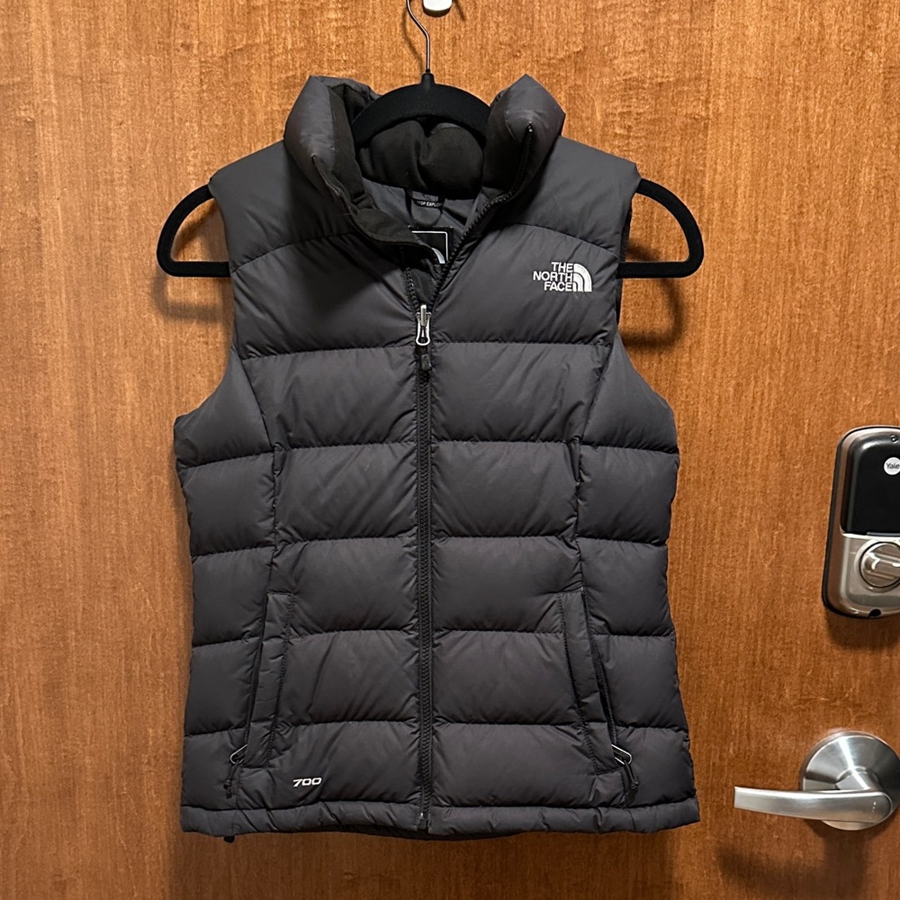 The North Face Black Puffer Vest